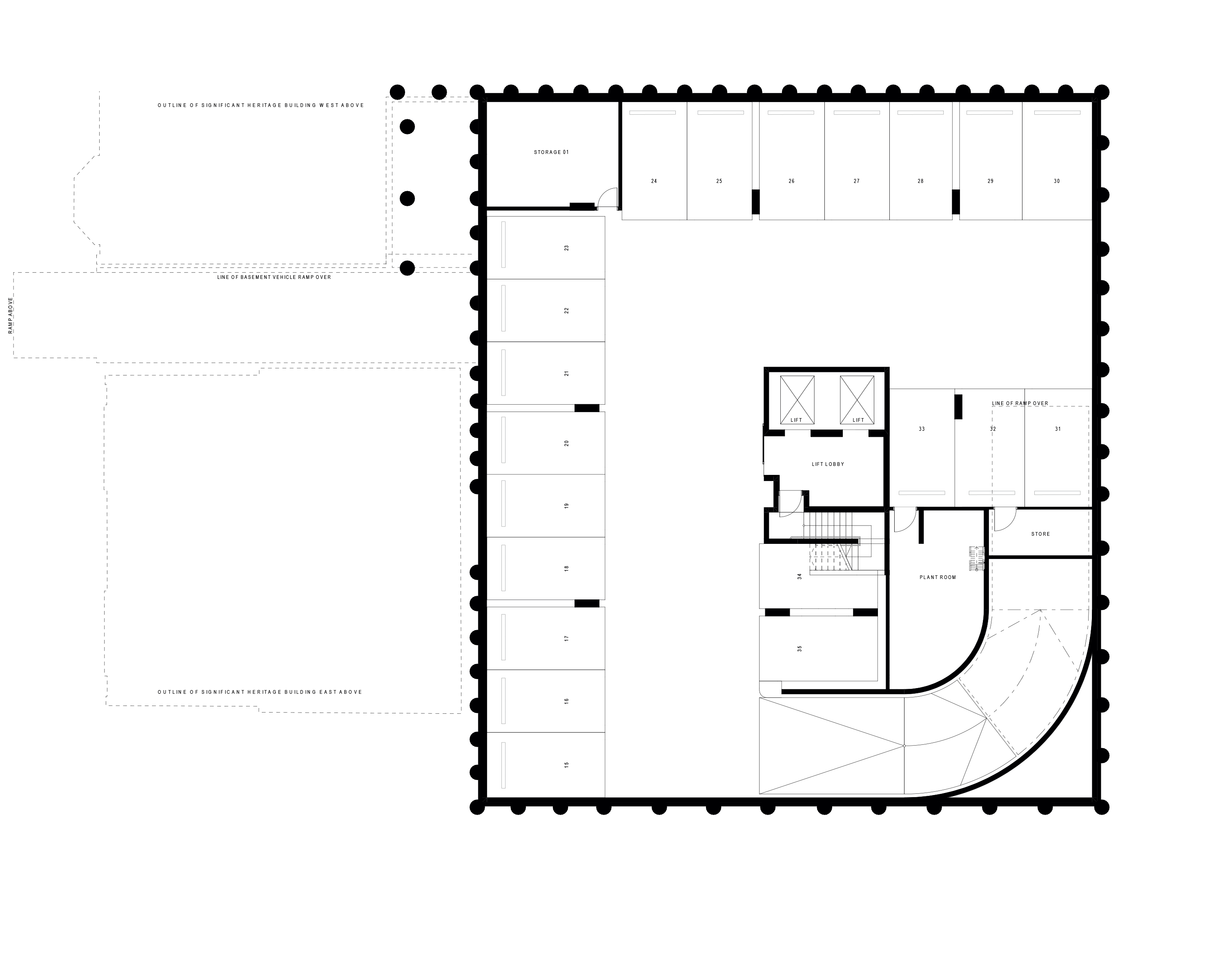 Floorplate for Basement 2